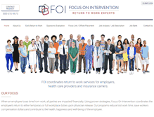 Tablet Screenshot of focusonintervention.com